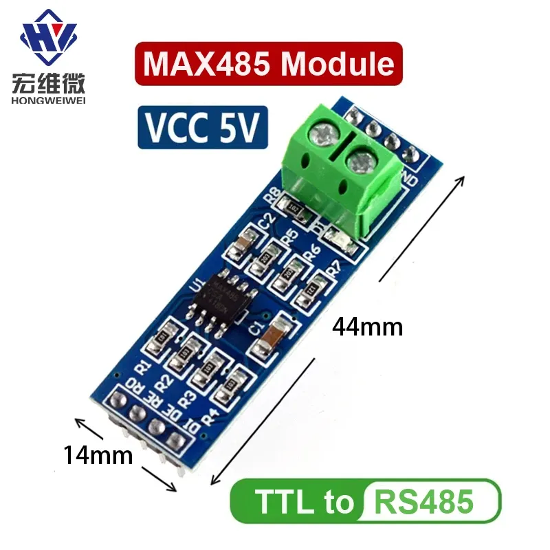 MAX485 Modul RS-485 TTL Drehen Zu RS485 MAX485CSA Konverter Modul Für Arduino Mikrocontroller MCU Entwicklung Zubehör
