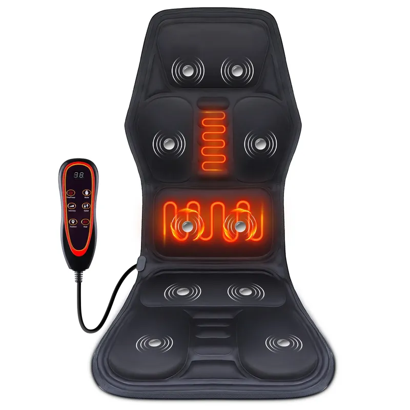 Elektrische Heizung Zurück Taille Massagegerät Schulter Zurück Vibration Massage Matte für Stuhl Sofa Auto Büro Hause Zurück Massage Hot Pad