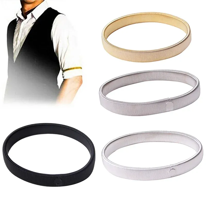 Ein Stück elastische Armband-Hemd-Ärmelhalter für Damen und Herren, modisch, verstellbare Armstulpen, Bänder für Party, Hochzeit, Kleidungszubehör
