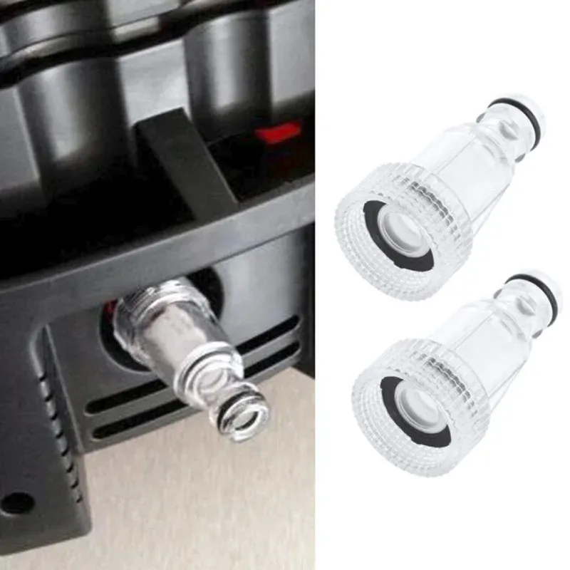 2Pcs Auto Waschmaschine Maschine Wasser Und 10Pcs Klar Filter Netze Für Karcher K2-K7 Hochdruckreiniger Zubehör ersatz