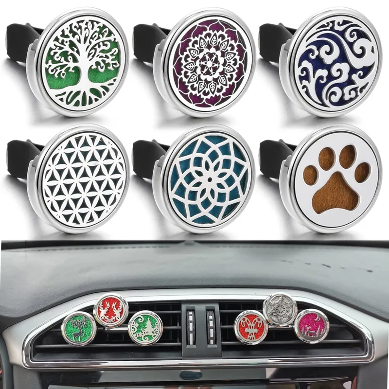 1pc Nachfüllbare Auto Lufterfrischer Parfüm Diffusor Clip Auto Air Vent Auto Innen Zubehör Auto Aromatherapie Diffusor Clips