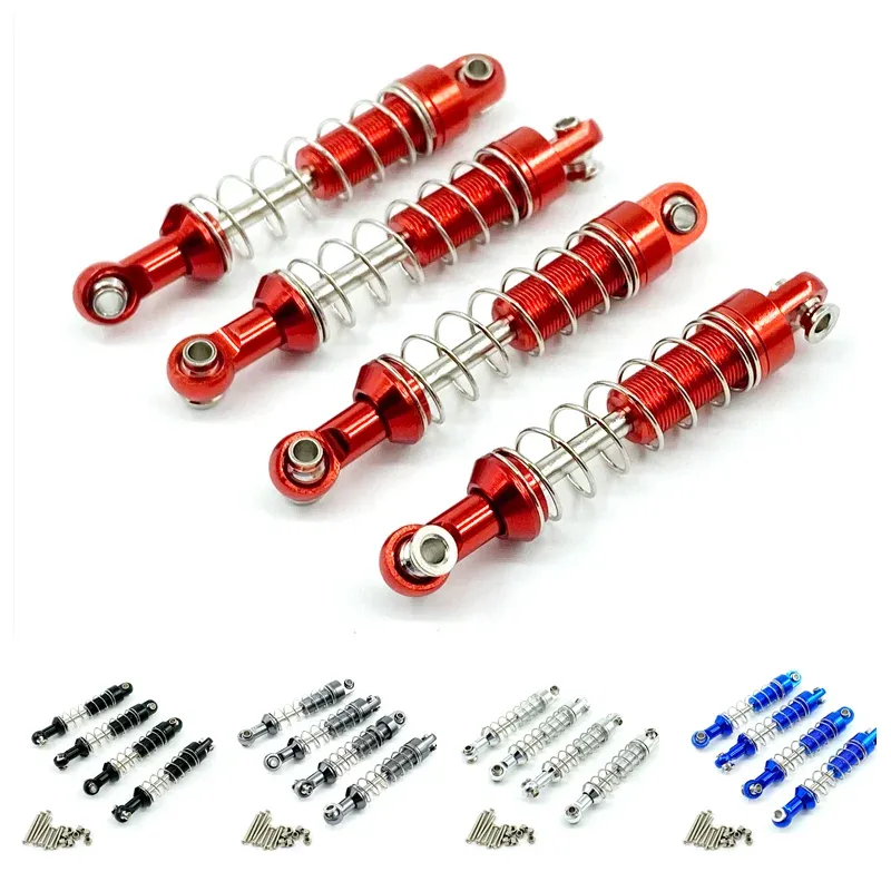 WPL C14 C24 MN D90 D91 D96 D99 D99S MN90 MN98 MN99S 4 stücke Metall Stoßdämpfer Dämpfer RC Auto Upgrades Teile Zubehör