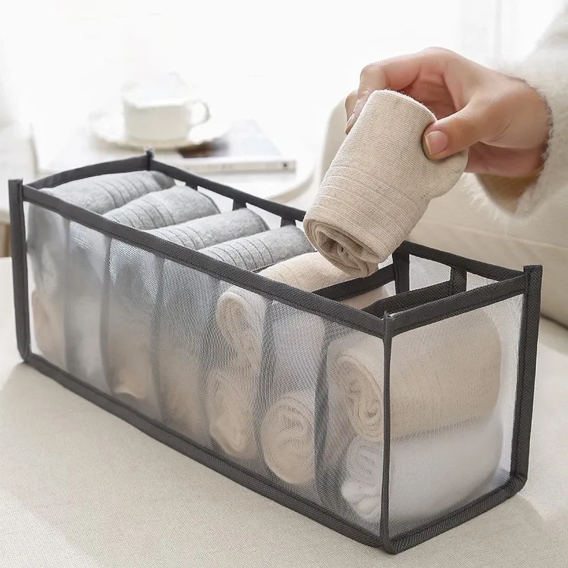 Unterwäsche Schublade Organizer Lagerung Box Faltbare Schrank Organisatoren Schublade Teiler Lagerung Boxen Für Unterhosen Socken Bh
