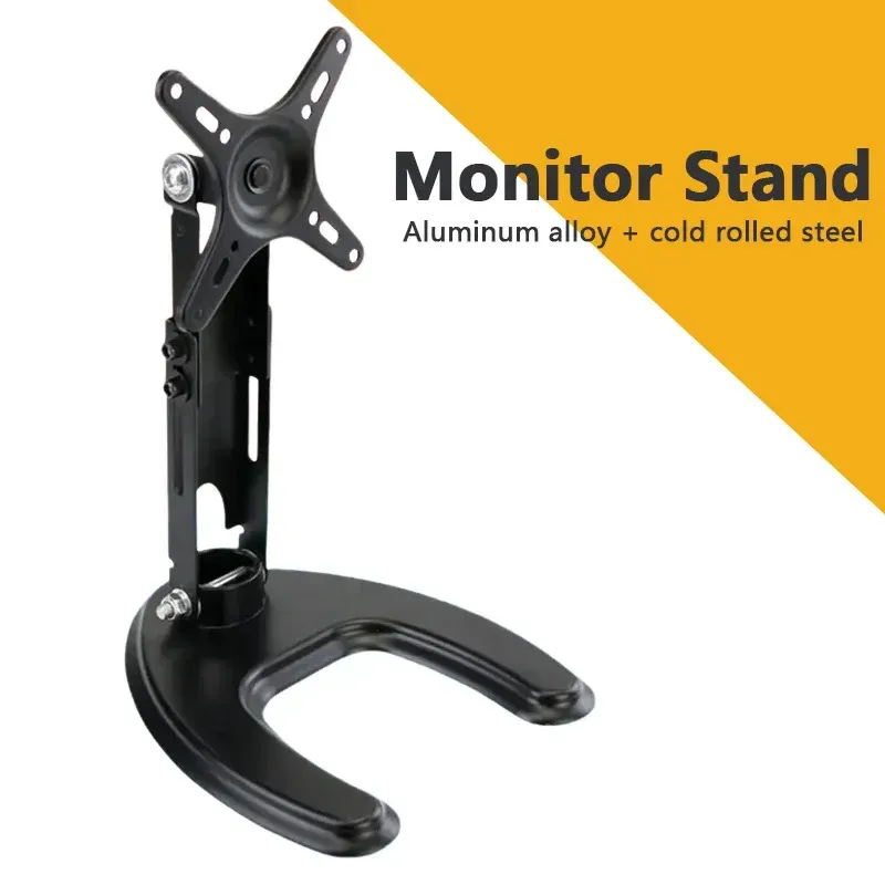 Tragbarer Monitorständer, 14–29 Zoll, universell drehbar, faltbar, Desktop-PC, Display-Basishalterung, verstellbare Monitorhalterung