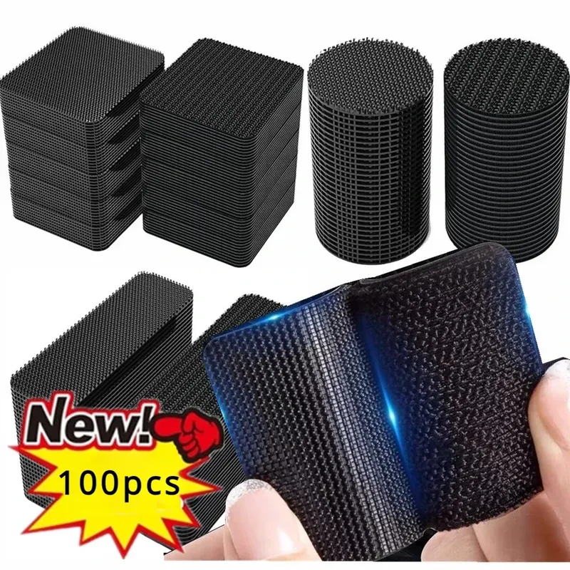 Super starkes Nähen doppelseitiges Klebeband sehr stark klebende Velcros Kratzer befestigt Kabel Organizer DIY Teppich befestigungen Auto