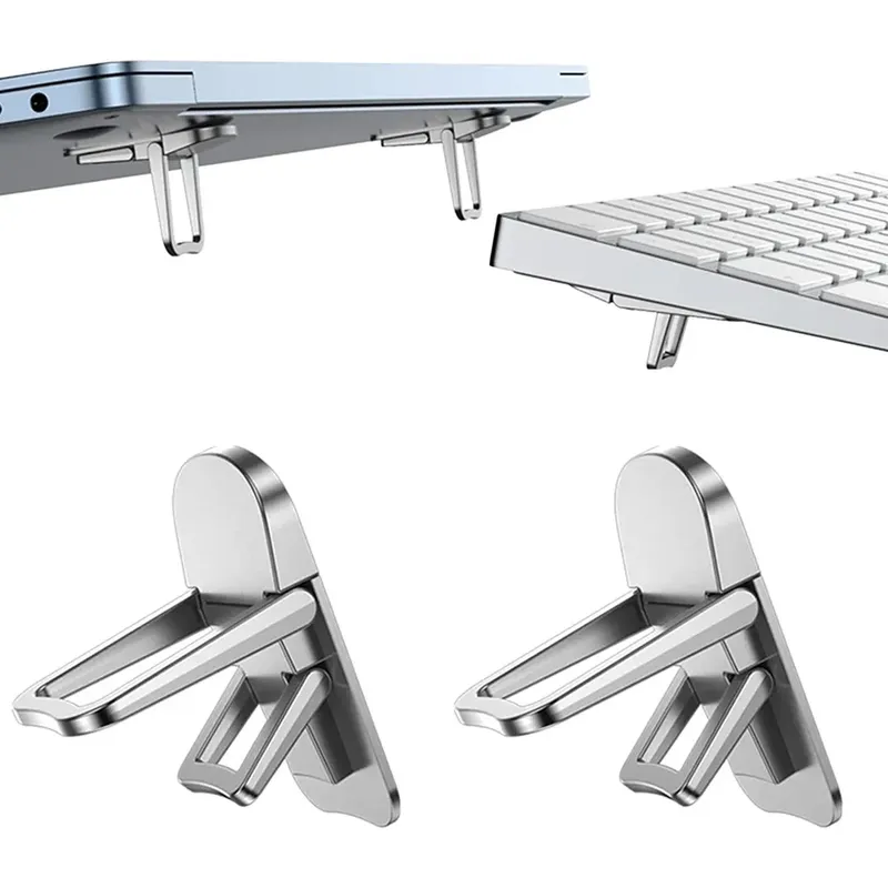 Laptop-Erhöhungsständer für Tastatur, Tablet, Telefonhalter, tragbare Mini-Beine, Laptop-Ständer für MacBook, Huawei, Notebook, Stützfüße
