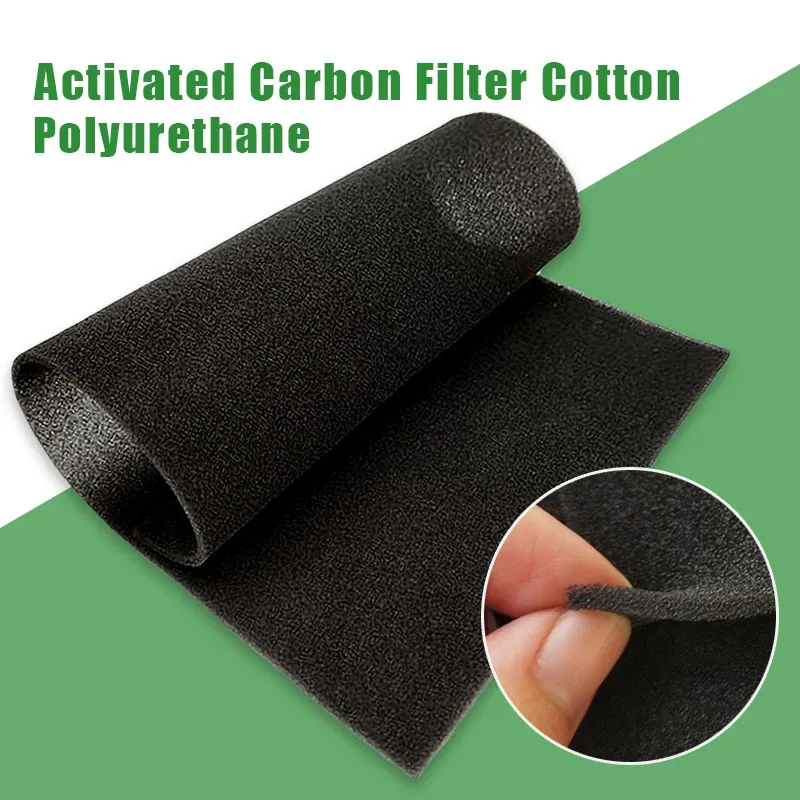 Hohe Dichte Auto Klimaanlage Aktivkohle Schaum Filter Reiniger Universal Wasser Filter Blatt Herd Haube Extractor Filter