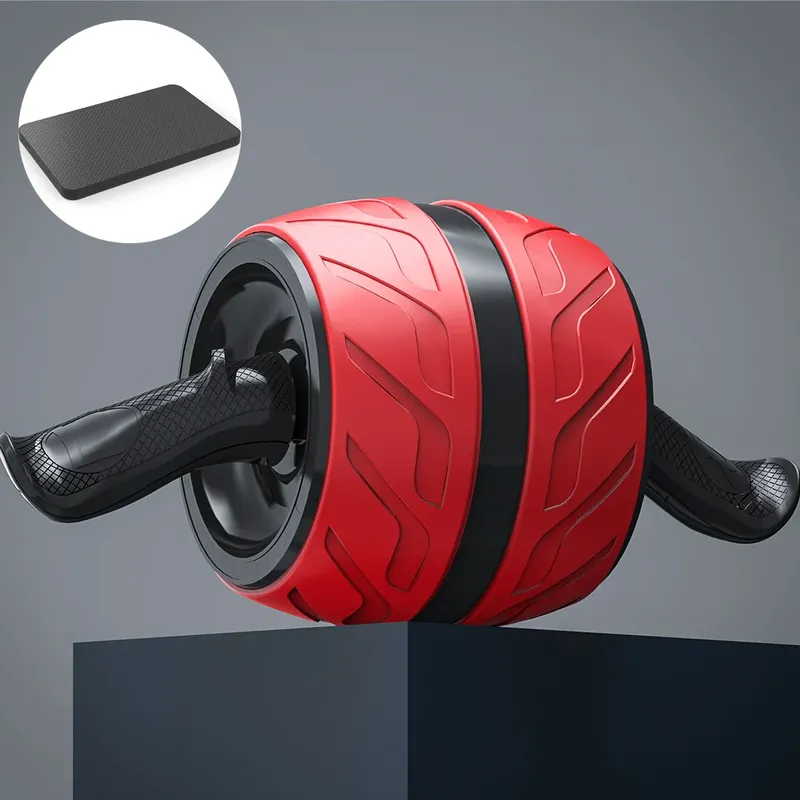 Rebound Ab Roller Gesundes Bauchrad mit Kniematte, Bauchmuskel-Trainingsausrüstung für das Krafttraining im Fitnessstudio zu Hause