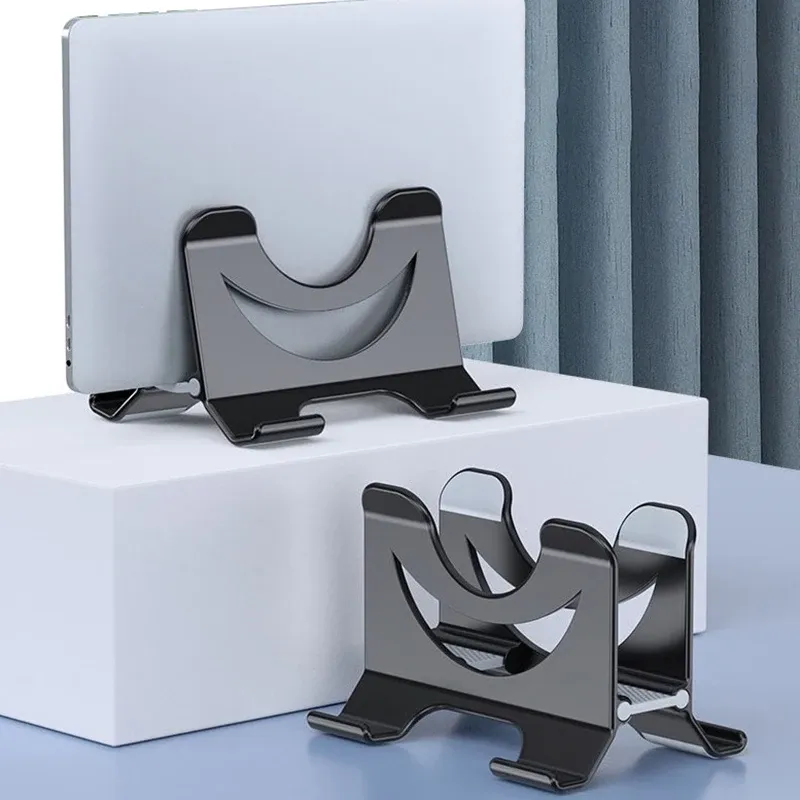 Vertikaler Ständer für Mac Mini Laptop, Desktop-Ständer, rutschfester, verstellbarer Computerhalter