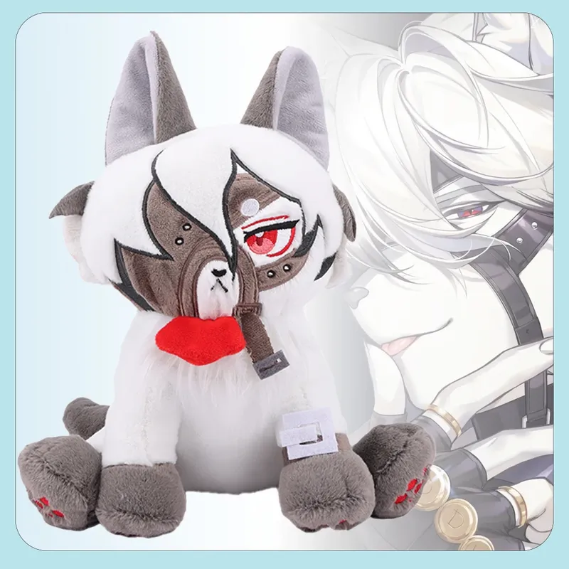28cm Zenless Zone Zero von Lycaon Miau Plüschtiere Spiel Peripherie puppen Film Stofftiere Spielzeug für Kinder Geburtstags geschenk