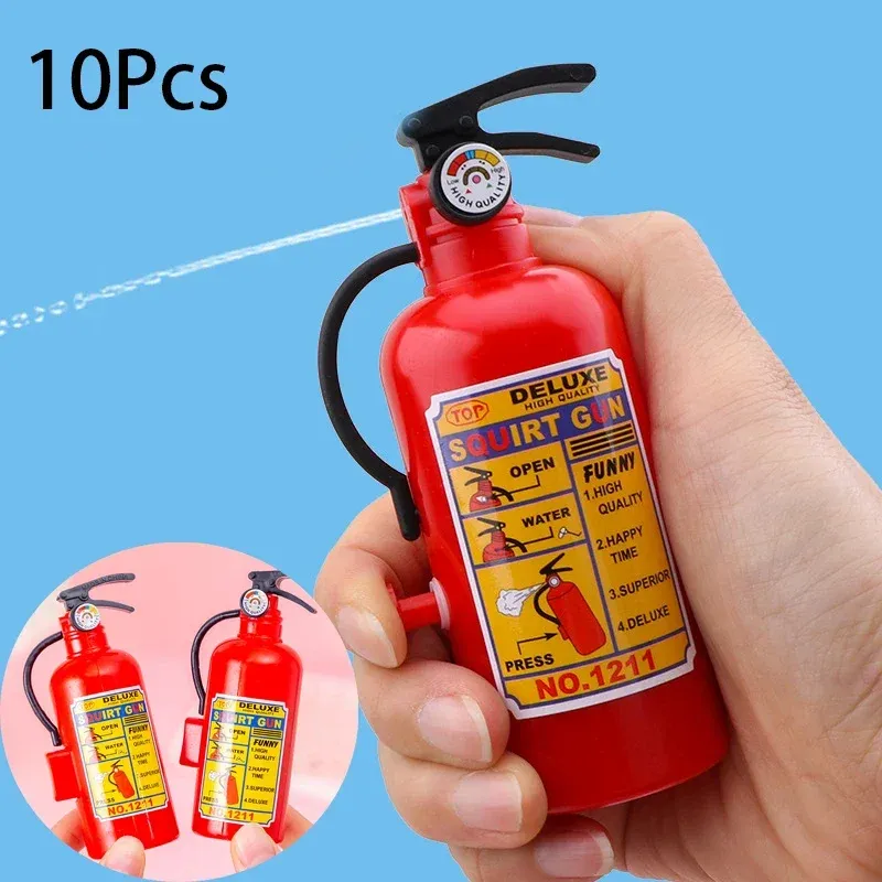10 Stücke Kreative Mini Feuerlöscher Wasserpistolen Outdoor Sommer Spielzeug für Kinder Geburtstag Party Gefälligkeiten Pinata Füllstoffe Goody Bag