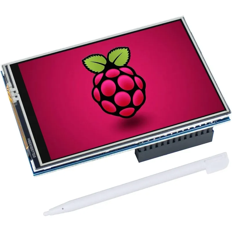 3,5 Zoll für Raspberry Pi Display Modul 3,5 Zoll Touchscreen 320×480 TFT Touch Screen Display mit Touch Pen für Raspberry Pi A,