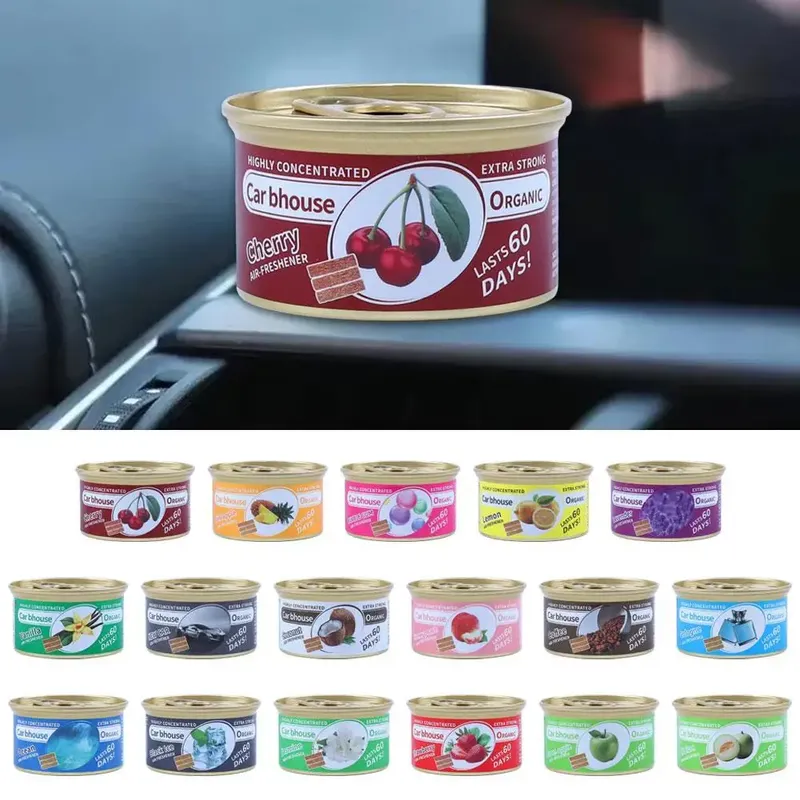 Auto Aroma Auto Lufterfrischer Parfüm Konserven Holz Blöcke Kaffee Geschmack Langlebige Auto Aromatherapie Auto Deodorant Liefert