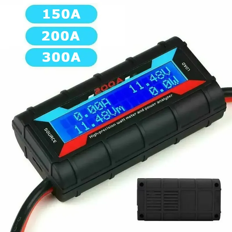 LCD 150A 200A 300A 60V Digital Wireless Batterie Tester Watt Meter Power Volt Amp Monitor Analysator RC Flugzeug batterie Analysator