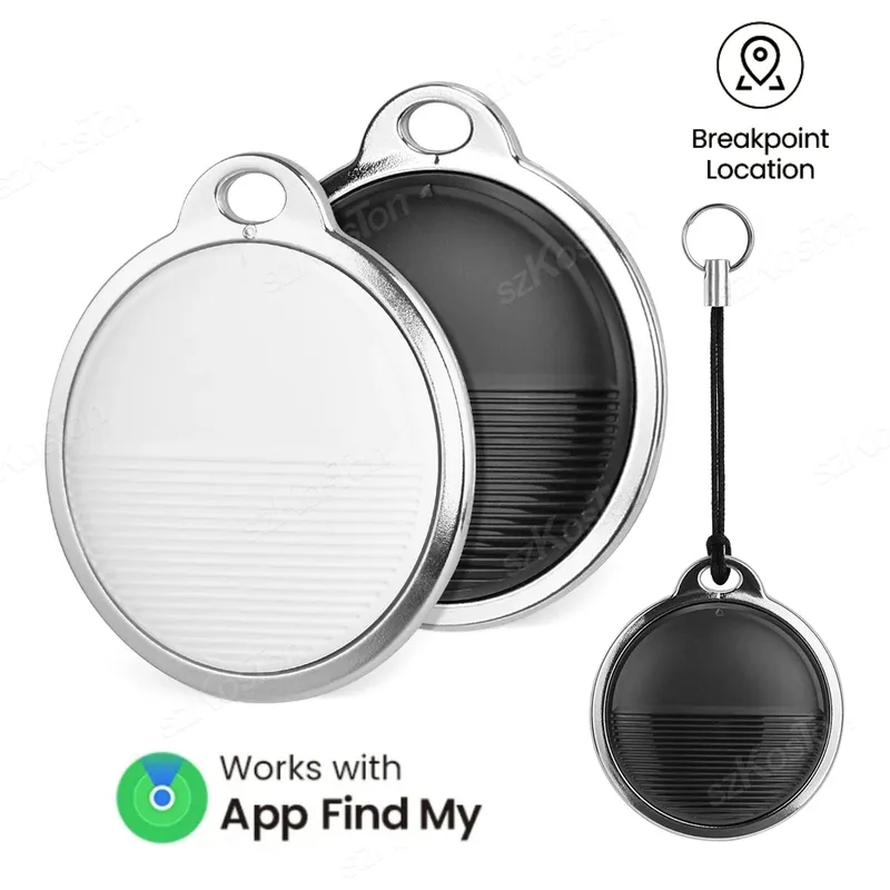 Mini Global GPS Tracker Smart Tag kompatibel mit iOS Find My App Key Finder Auto Haustier Anti-Lost Alarm Locator iTag für iPhone