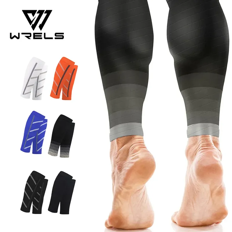 Kompressions-Sportsocken, Wadenstütze, hilft bei Nachtlauf, Nylon-Leggings, schmale Socken, Herren, Outdoor-Lauf, lange Druckstrümpfe