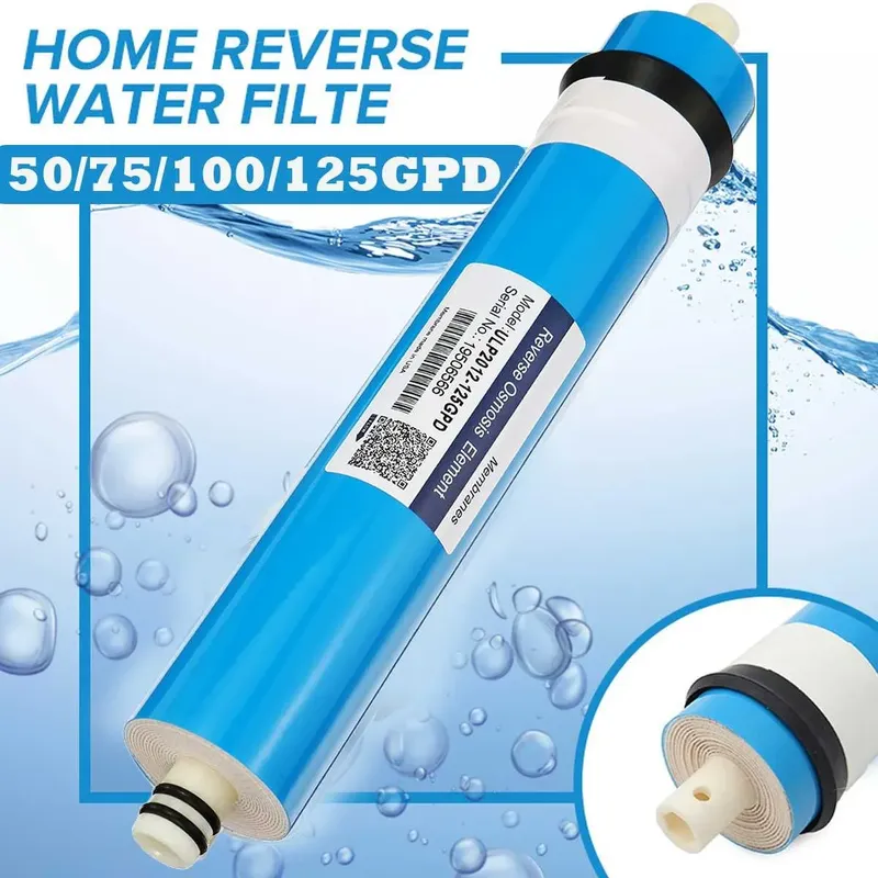 Home Küche Umkehrosmose RO Membran Ersatz Wasser System Filter Reiniger Wasser Trinken Behandlung 50/75/100/125GPD