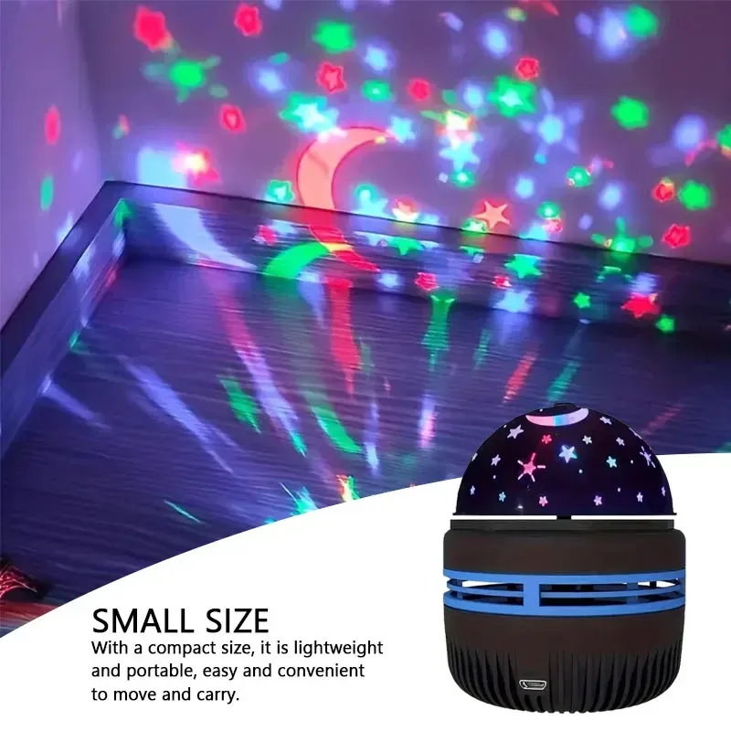 LED Star Galaxy Projektor Nachtlichter Sternenhimmel Projektor Weihnachtsbeleuchtung 5V USB Zimmer Schlafzimmer Heimdekoration