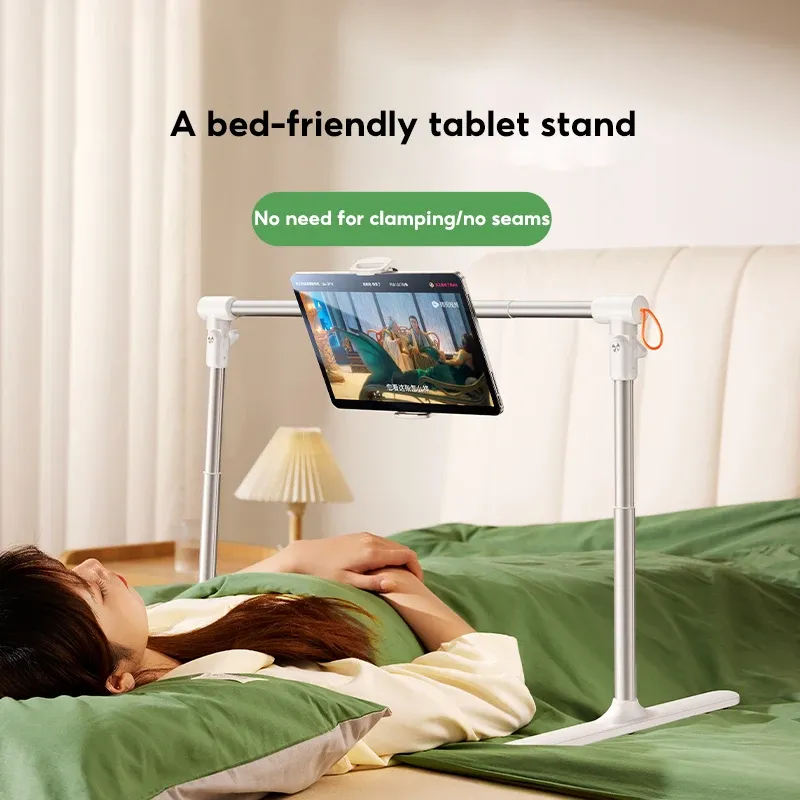 Tablet Ständer Bett Telefon Halter Nacht Faul Halterung Liegen Beobachten Drama Desktop Anhebbare Teleskop Klapp Unterstützung