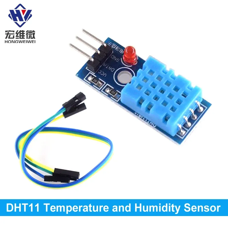 Smart 3pin DHT-11 DHT11 Digitales Temperatur- und relative Luftfeuchtigkeitssensormodul + PCB für Arduino DIY Starter Kit