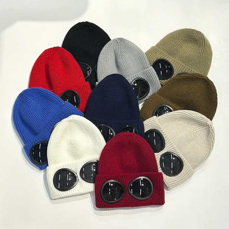 Warme Skimaske Hüte Mützen Damen Herren Winter Winddichte Brille Strickmütze Outdoor Gehörschutz Sport Kalte Mützen Garros