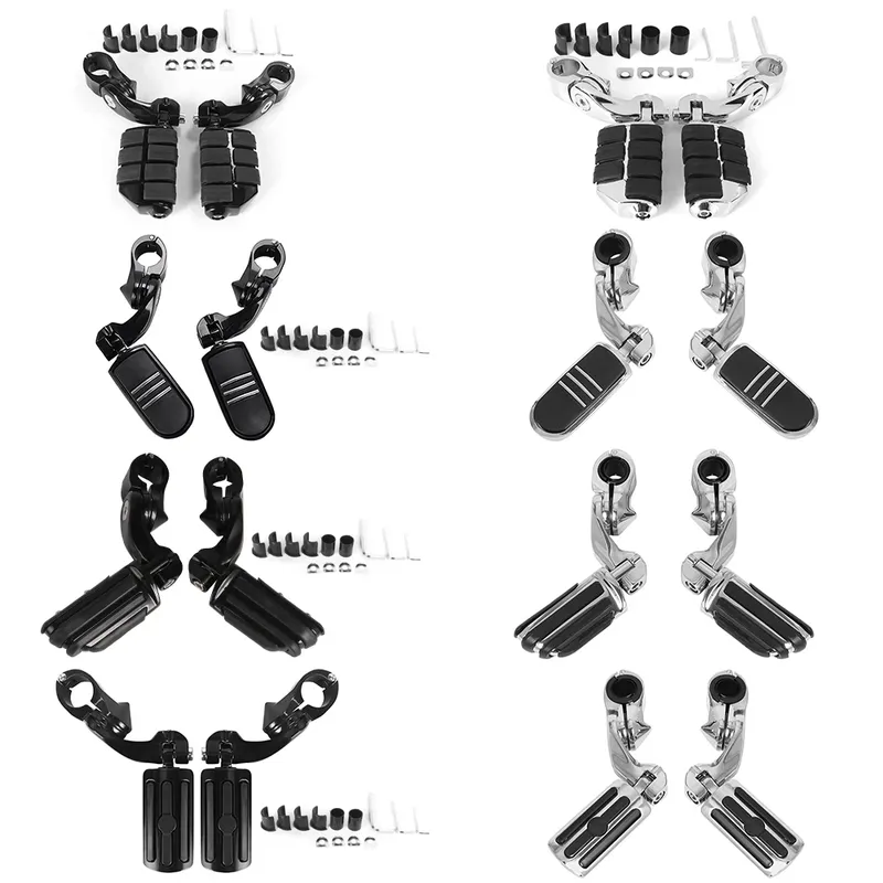 1 1/4 "32mm Motorrad Fußstütze Autobahn Motor Schutz Fußrasten Montieren Fußstütze Für Harley Touring Honda Kawasaki suzuki Yamaha