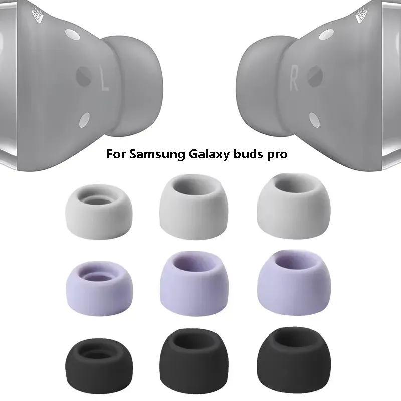 RainEarphone Silikonhülle für Samsung Galaxy Buds Pro Ohrpolster Kissen Bluetooth Headset In-Ear-Ohrkappen Abdeckungen Ohrhörer Ohrstöpsel