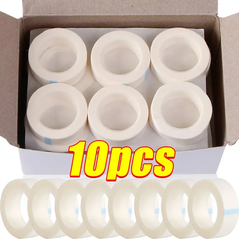 1-10 Rollen profession elle selbst klebende Wimpern pflaster Vlies Wimpern verlängerung Make-up Tape Mikro poren Stoff bänder Wimpern heben Werkzeuge