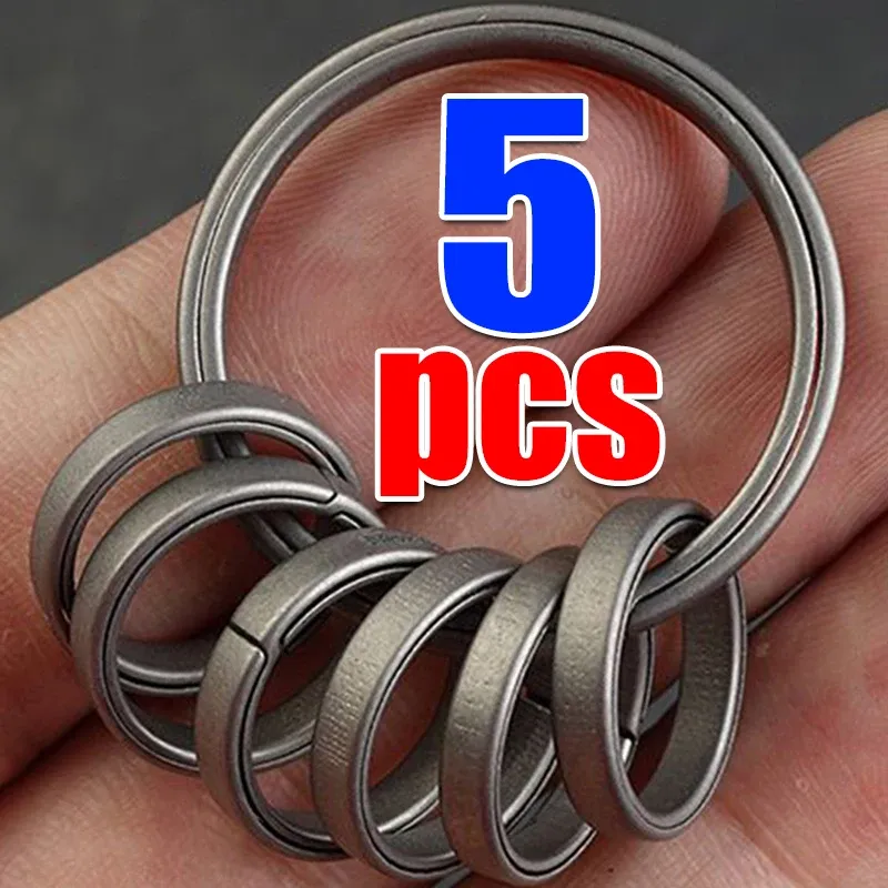 Titanlegierung Schlüsselanhänger Schlüsselanhänger Schnalle Anhänger Superleichter Mann Auto Schlüsselanhänger für männliche Kreativität Geschenk Schlüsselanhänger Handwerk Schlüsselanhänger