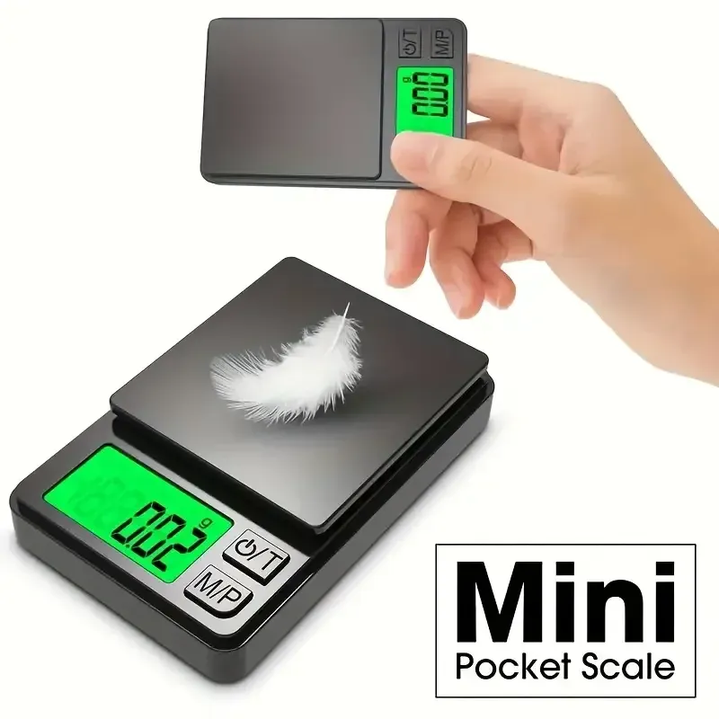 100/500g 0,01g Mini-Digitalwaage, hochpräzise elektronische Taschenwaage, Schmuckwaage, tragbare elektronische Küchenwaage