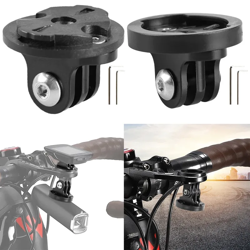 Kamera Scheinwerfer adapter stabil Fahrrad Computer halter Basis Radfahren Front licht halterung Kamerast änder für Garmin Kanten schnitts telle