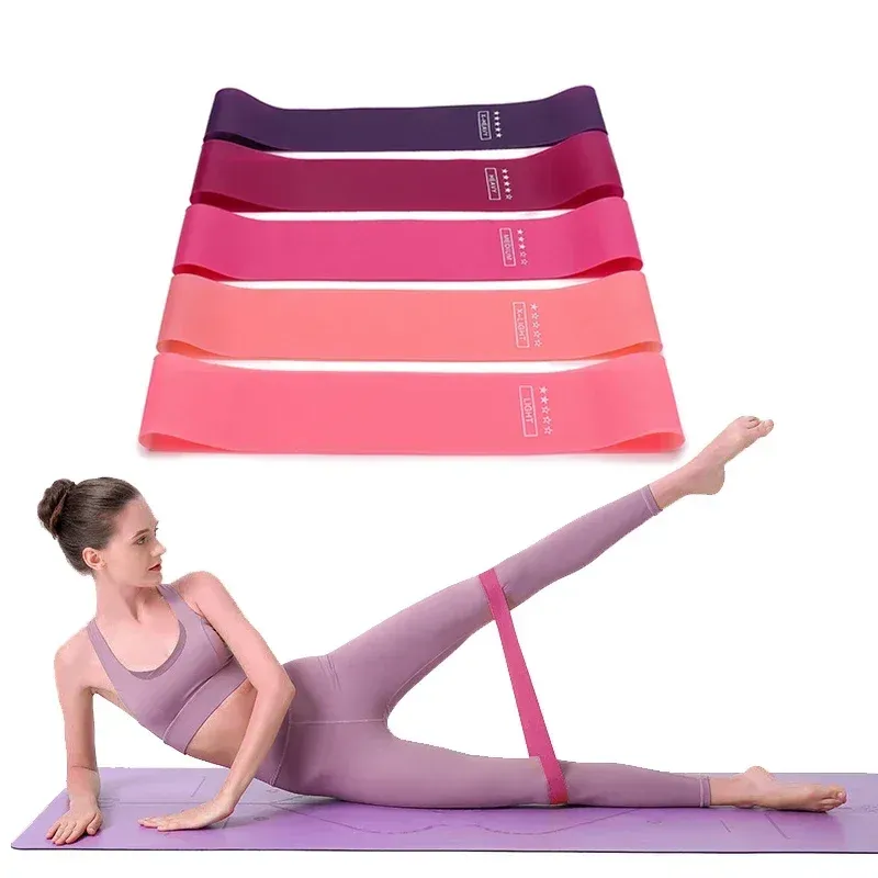 Tragbare Fitness-Trainingsgeräte, Gummi-Widerstandsbänder, Yoga, Fitnessstudio, elastische Zahnfleischstärke, Pilates, Crossfit, Damen, Gewicht, Sport