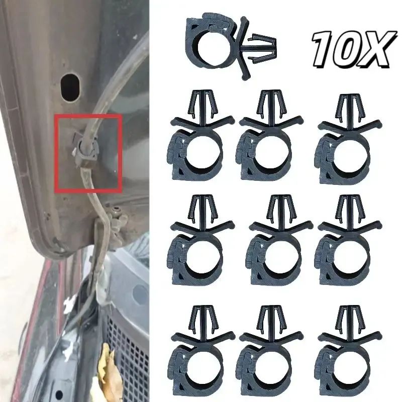 10PCS Auto Kabelbaum Verschluss Auto Kabel Feste Schnalle Clip Multifunktions Kabel Feste Schnalle Universal Auto Zubehör Krawatte