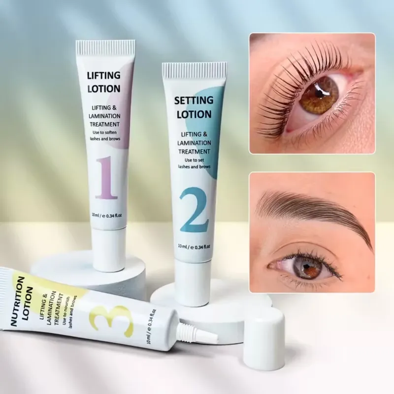 Libeauty 10 ml Fix Dauerwelle Tube Set Lash Lift Stirn Laminierung Dauerwelle Fixierung Einstellung Lotion Wimpern Heben Gesundheit Schönheit Werkzeuge