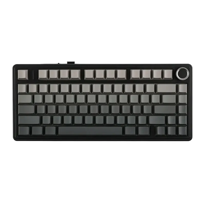 AULA F75 Pro Dichtung montierte kabellose mechanische Gaming-Tastatur RGB, maßgeschneiderte 75 % Layout, seitlich gravierte PBT-Tastenkappen