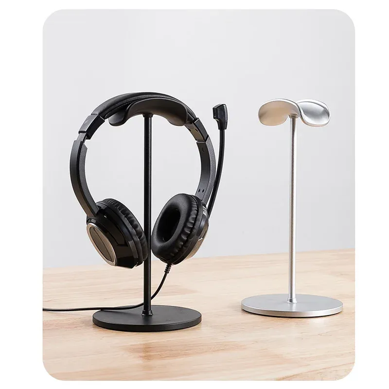 Kopfmontierter Kopfhörerständer aus Metall, rutschfester, abnehmbarer Headset-Halter, Gaming-Kopfhörerständer für Airpods Max Beats Bose