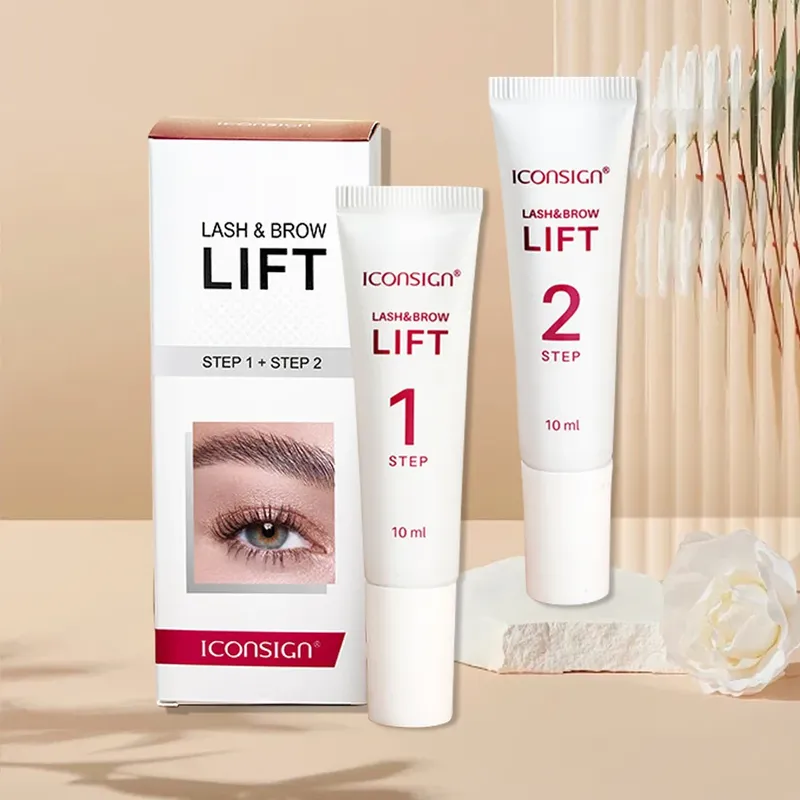 ICONSIGN 10 ml Fix Perming Set für Wimpern Brow Lift Lift Kit Laminierung Dauerwelle Fixierung Einstellung Lotion Wimpern Make-up-Tools