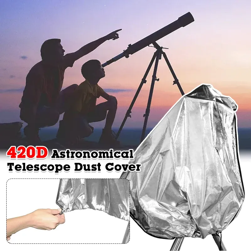 Astronomische Teleskop Staub Abdeckung 420D Wasserdichte Anti-Reflektierende Outdoor Sonnenschutz Teleskop Zubehör Wandern Reisen
