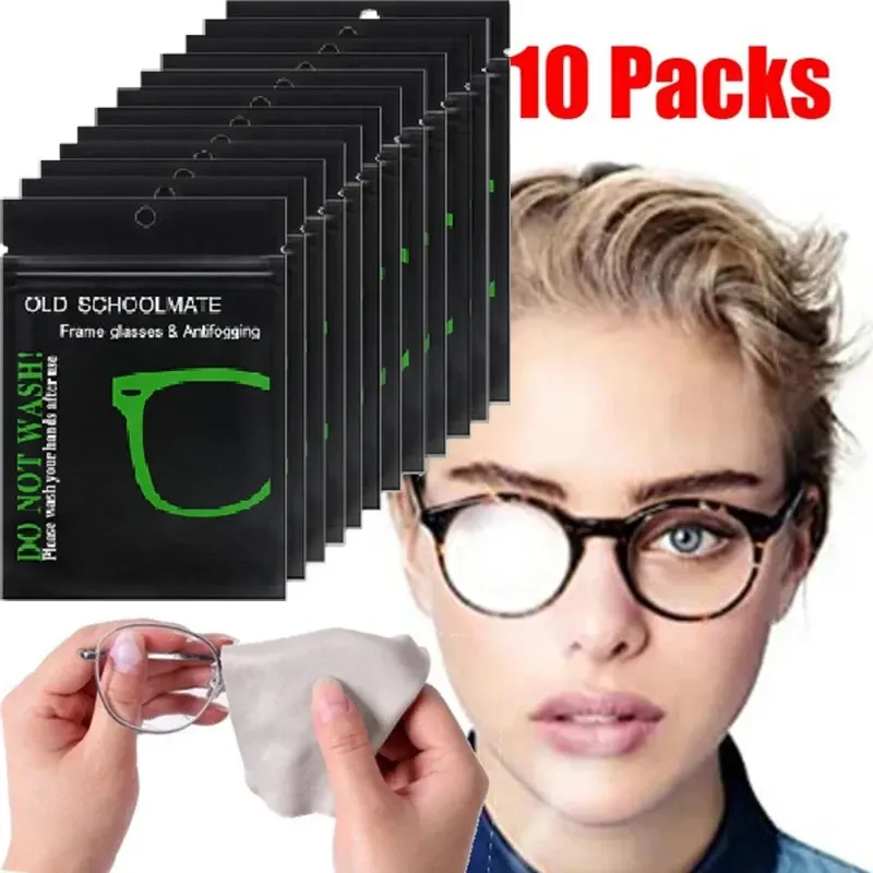 10 stücke Anti-fog-Wildleder Brillen Tuch Wiederverwendbare Mikrofaser Anti-fog Tuch Objektiv Anti-fog Handy Kamera linsen bildschirm Sauber