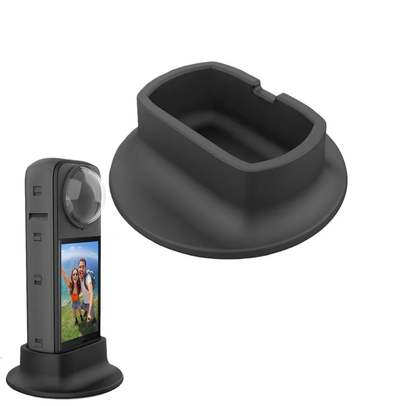 Für Insta360 X5 X4 Silikon-Basishalterung Stabile Standhalterung Action-Kamera Zubehör
