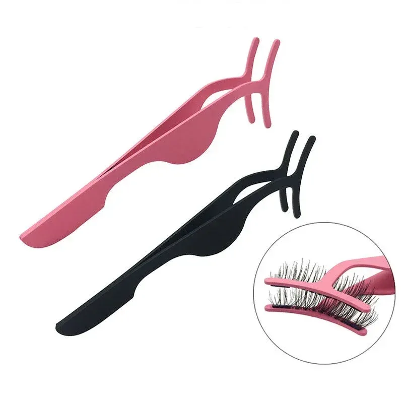 Make-up-Tools, 1 Stück, Pinzette für falsche Wimpern, Applikator für gefälschte Wimpern, Hilfszange, Nerz-Wimpern, professionelle Pinzetten-Werkzeuge
