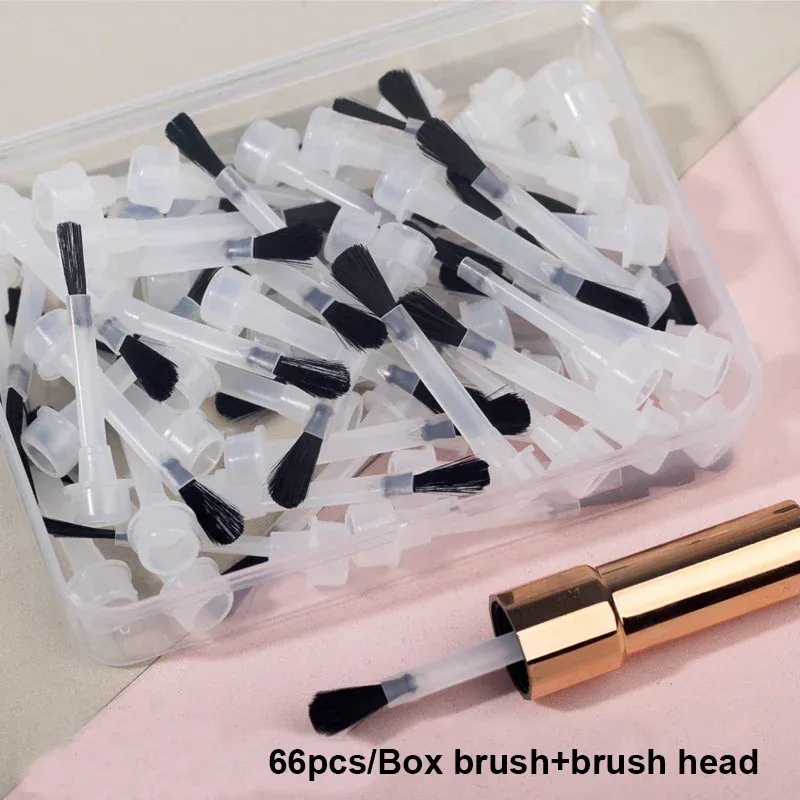 25/66 stücke Einweg Nagellack Pinsel Nagellack Ersatz Pinsel Kit ip Pulver Flüssigkeit Ersatz Pinsel Maniküre Werkzeuge