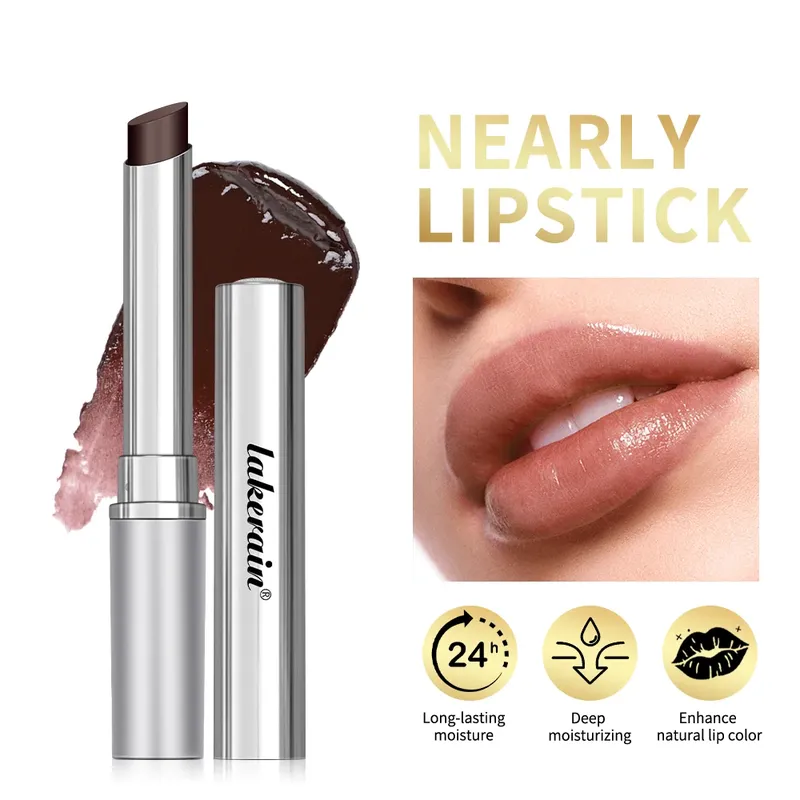 Lang anhaltender, feuchtigkeitsspendender Lippenstift, natürlicher Lippenvolumen-Makerup, Lippenvolumen-Gloss, Kosmetik, Peeling für die Lippenpflege