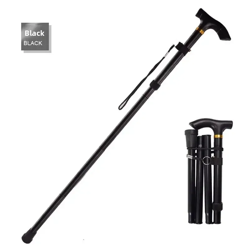 Teleskopische Ultraleichte Trekkingstöcke Faltbare Wanderstöcke für Nordic Walking Camping Wandern Leichter Alpenstock