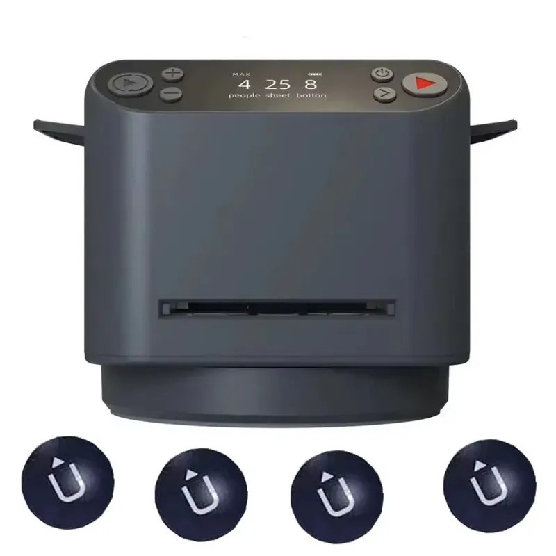 360 °   Rotierende automatische Kartenschüffel-Händlermaschine, 2-in-1-Spielkarten, Schleudeln, Händelungswerkzeug, Poker-Gerät für Zuhause, Party