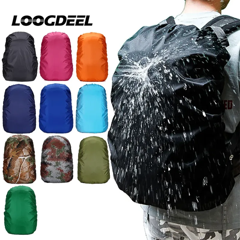 Praktischer Rucksack, Regenschutz, wasserdicht, staubdicht, sonnengeschützt, Taschenschild, Outdoor, Camping, Wandern, Rucksack, Schutzhülle