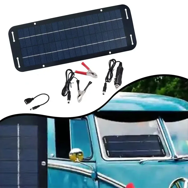Photovoltaik-Solarpanel, 12 Volt, Erhaltungsbatterie-Ladegerät für Wohnmobile, Wohnwagen, Boote, Ladesystem für Häuser