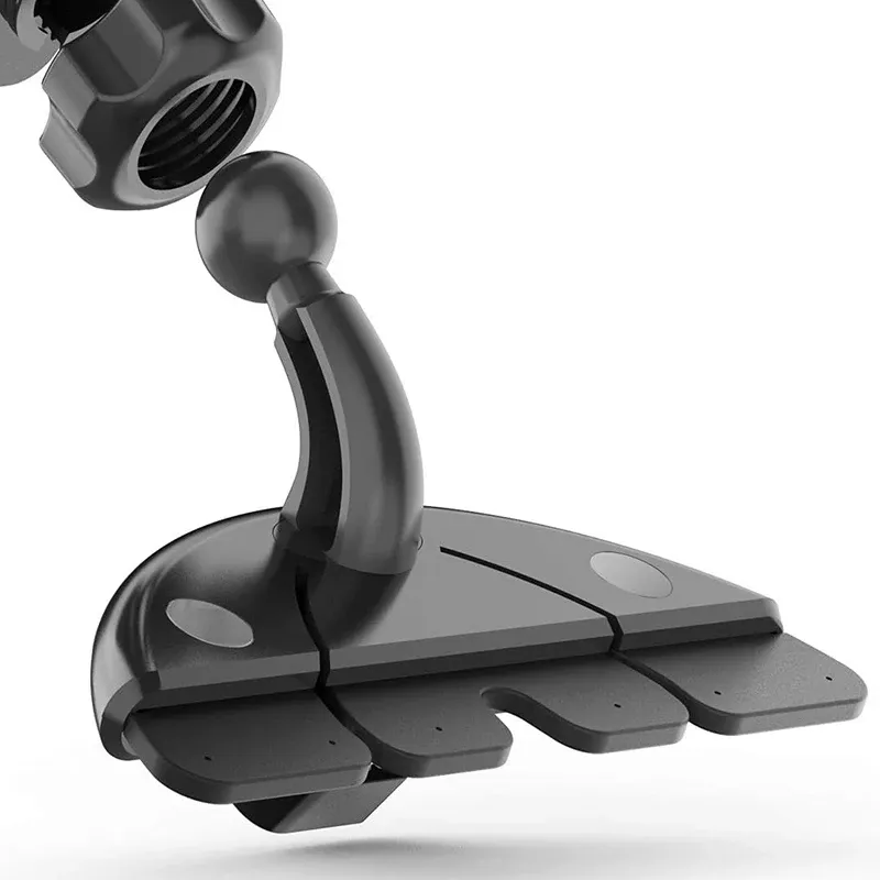 Auto CD Slot Handy Halter Zubehör 17mm Kugelkopf Basis für Auto CD Slot Halterung für iPhone Samsung Xiaomi GPS Halterungen