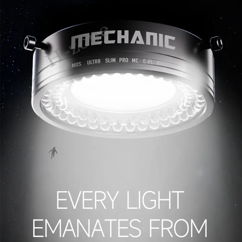 Mechaniker LS720 Mikroskop-Ringlicht, polarisiertes Ringlicht, beseitigt Reflexion, geeignet für die meisten Stereomikroskope, Größe 48 mm