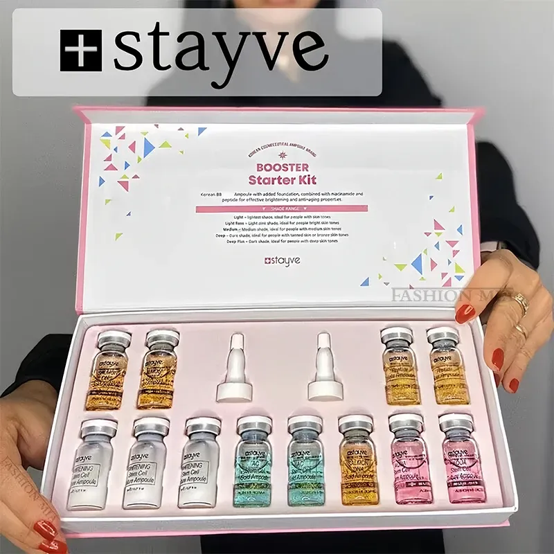 Korea Original Stayve BB Cream Glow Anfänger Starter Kit Niacinamid/Peptid Gesichtspflege Serum Essenz